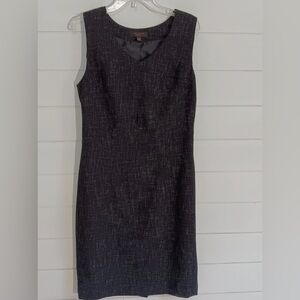 The Limited Black Sleeveless Midi Fitted Dress Size 4